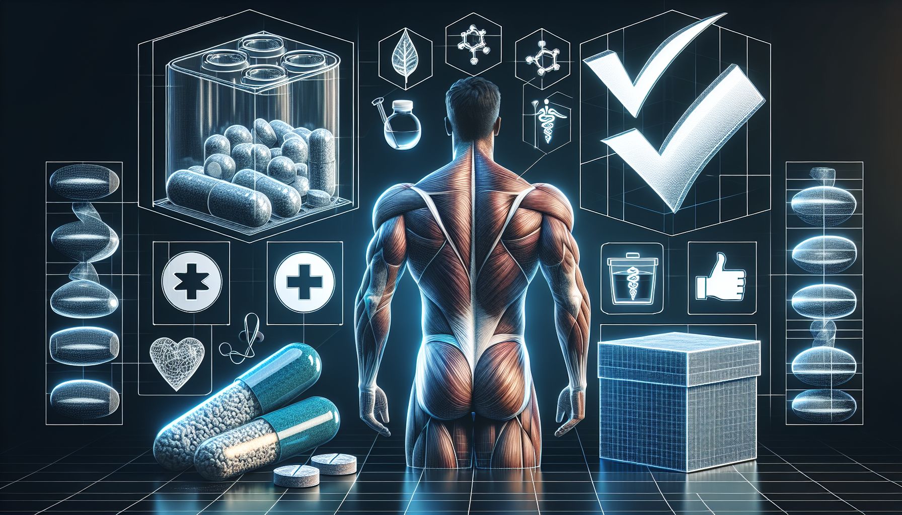 Image showing various types of muscle relaxant medications with a focus on their uses and benefits
